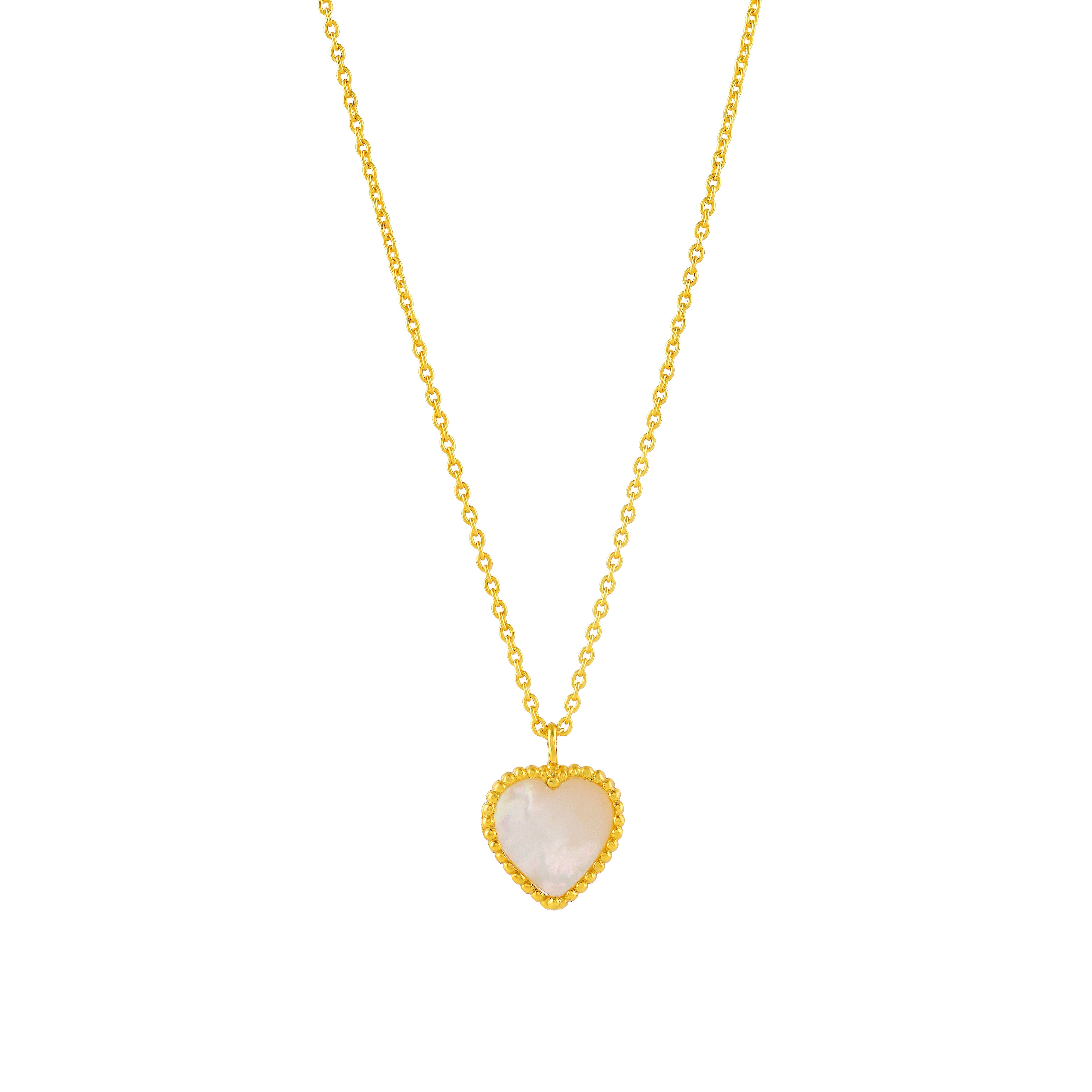Captivating Heart Stone Necklace - Krishna Jewellers Pearls and Gems